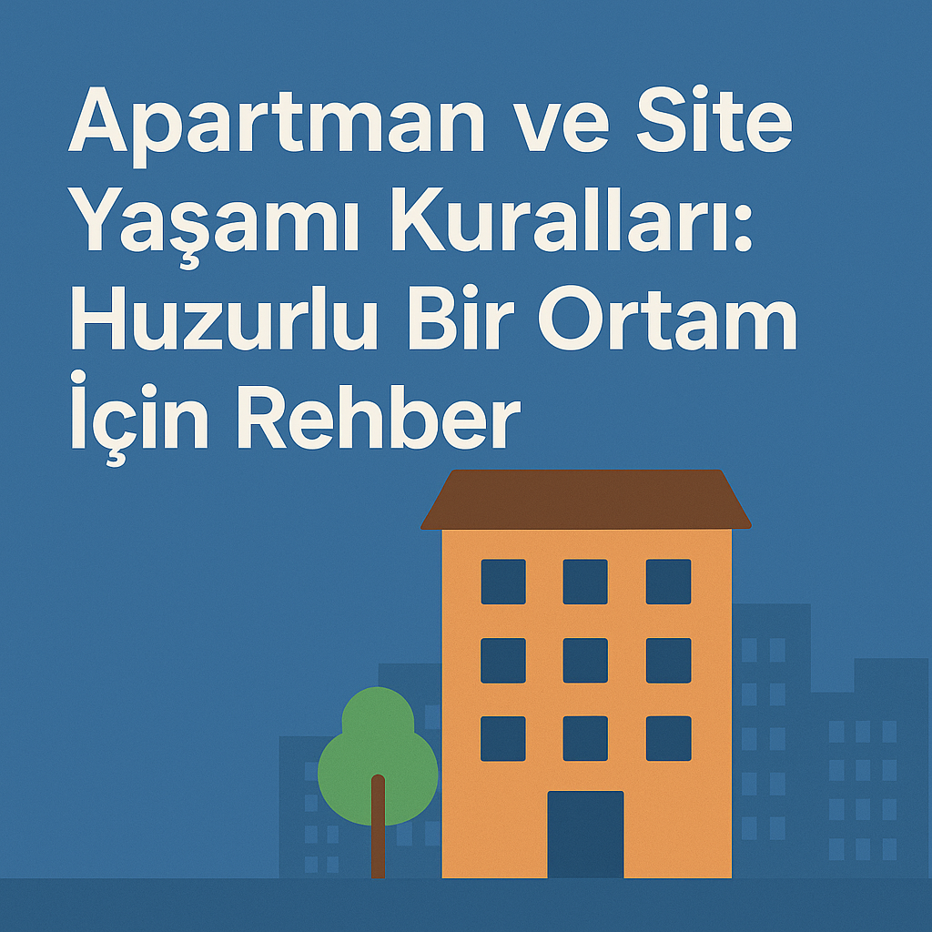 Apartman ve Site Kuralları : 2025